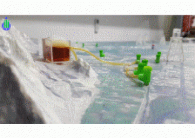 Hydrodynamic Maquette of Rural Water Supply System